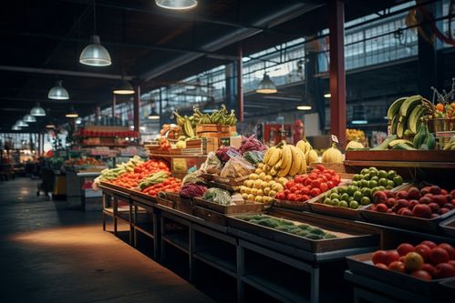 生鲜市场菜市场生鲜蔬菜市场摄影图 摄影图